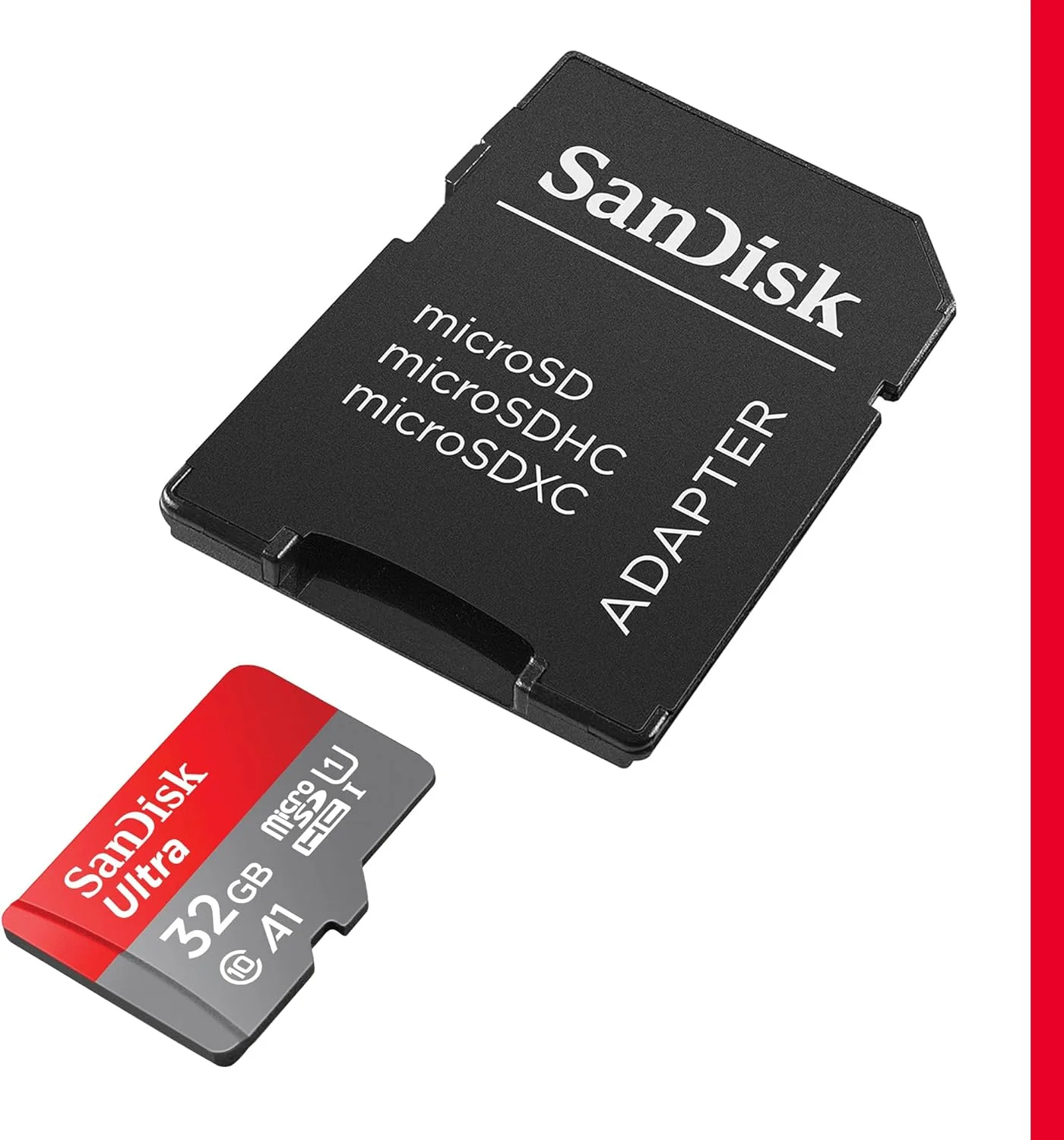10 Pack SanDisk Ultra microSDXC UHS-I Memory Card with SD Adapter – C10, A1, Full HD - Image 3