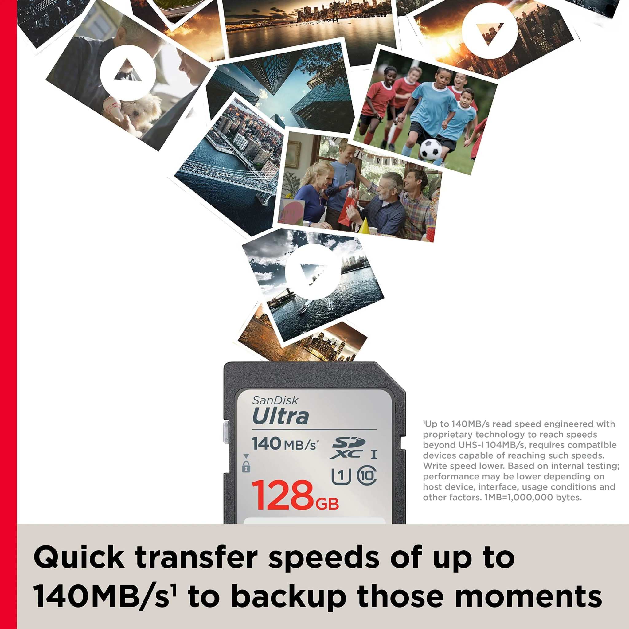 10 Pack SanDisk Ultra SDXC UHS-I SD Memory Card – C10, U1, Full HD Video Compatible - Image 11
