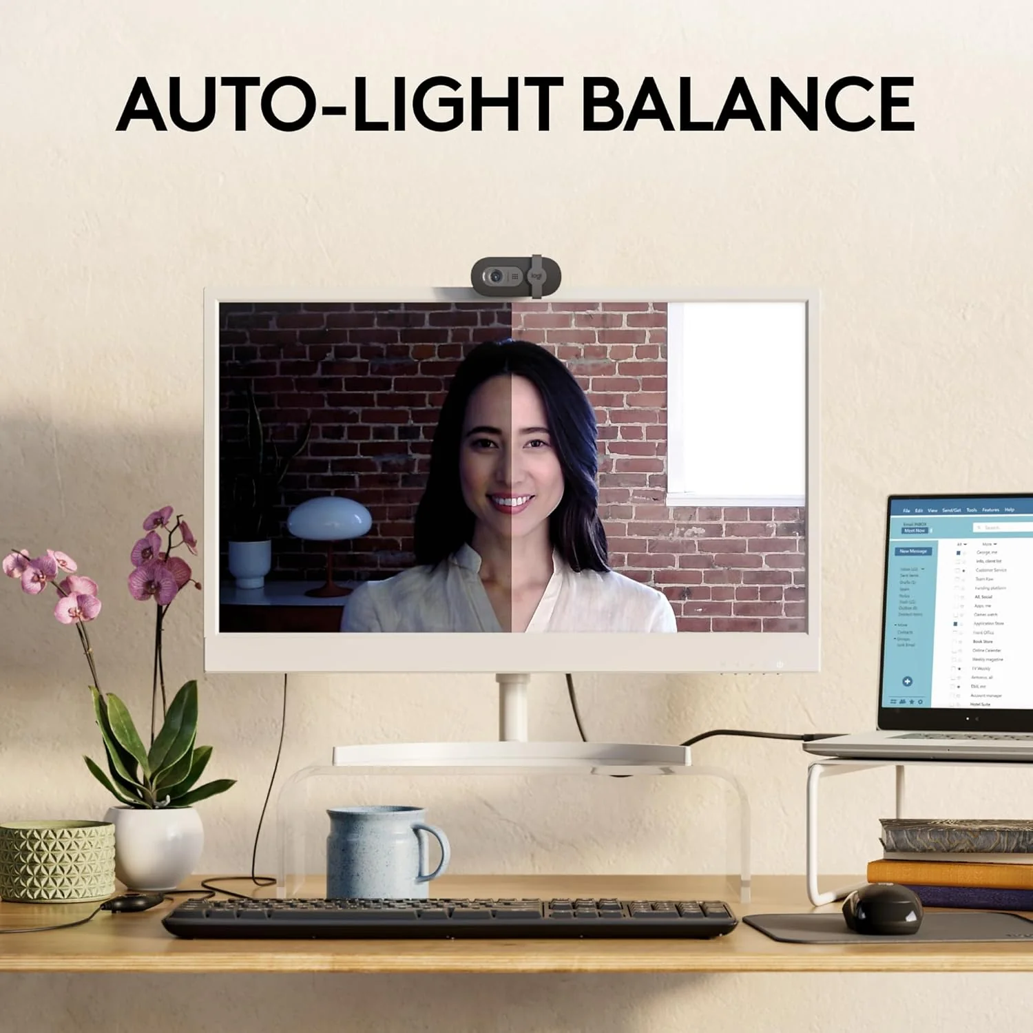 Logitech Brio 101 Full HD 1080p, Webcam for Meetings, Streaming and Video Calls on PC and Laptops - Image 6