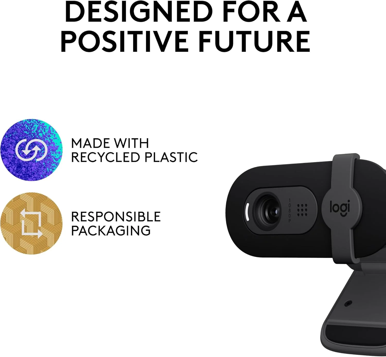 Logitech Brio 101 Full HD 1080p, Webcam for Meetings, Streaming and Video Calls on PC and Laptops - Image 8