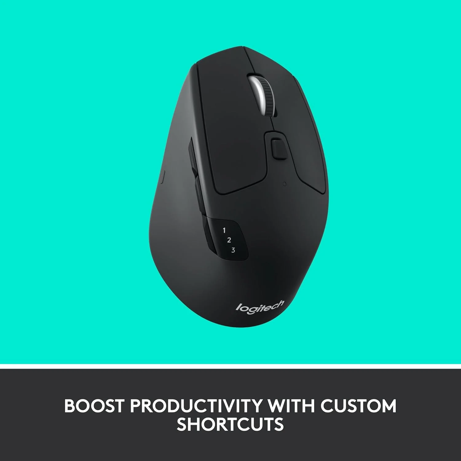 Logitech M720 Triathlon Wireless, Multi-Device Mouse for PC, Mac and Laptops - Image 5