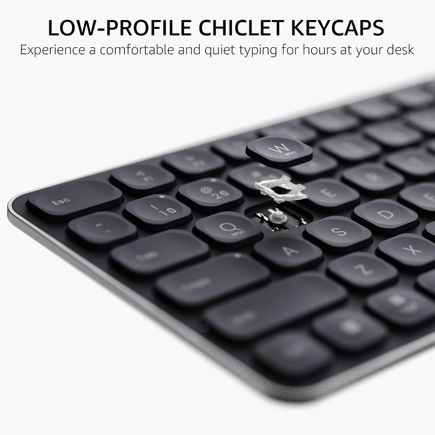 RAPOO 9010M Wireless Keyboard and Mouse, Multi-Device Combo for Windows and Mac - Image 4