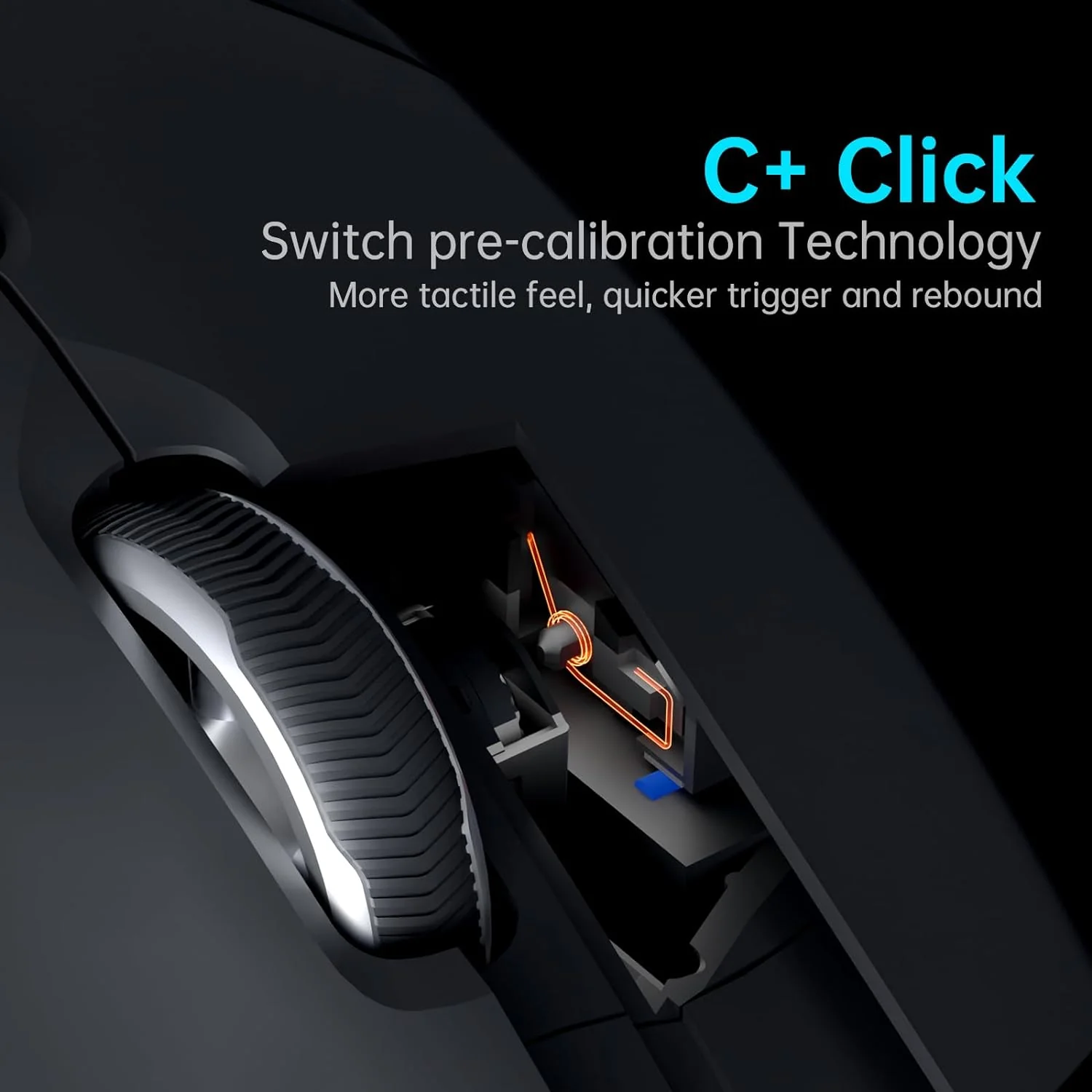 RAPOO VT9Pro Wireless, Gaming Mouse 26K DPI Lightweight Esports Mouse with 10 Buttons - Image 3