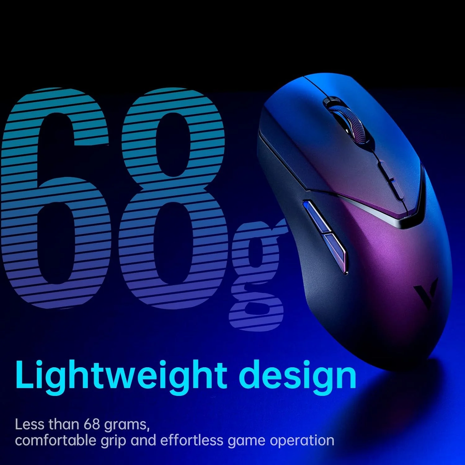 RAPOO VT9Pro Wireless, Gaming Mouse 26K DPI Lightweight Esports Mouse with 10 Buttons - Image 6