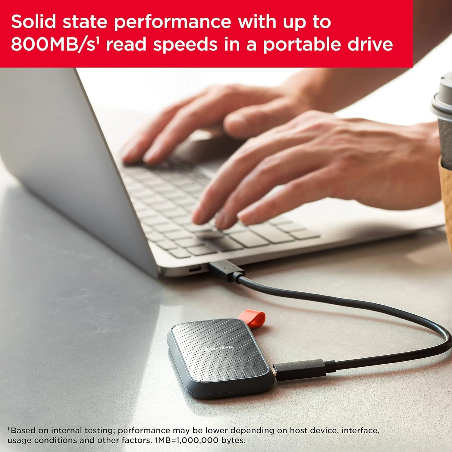 SanDisk Portable SSD USB-C, External Solid State Drive up to 800MB/s for Fast Storage and Backup - Image 4