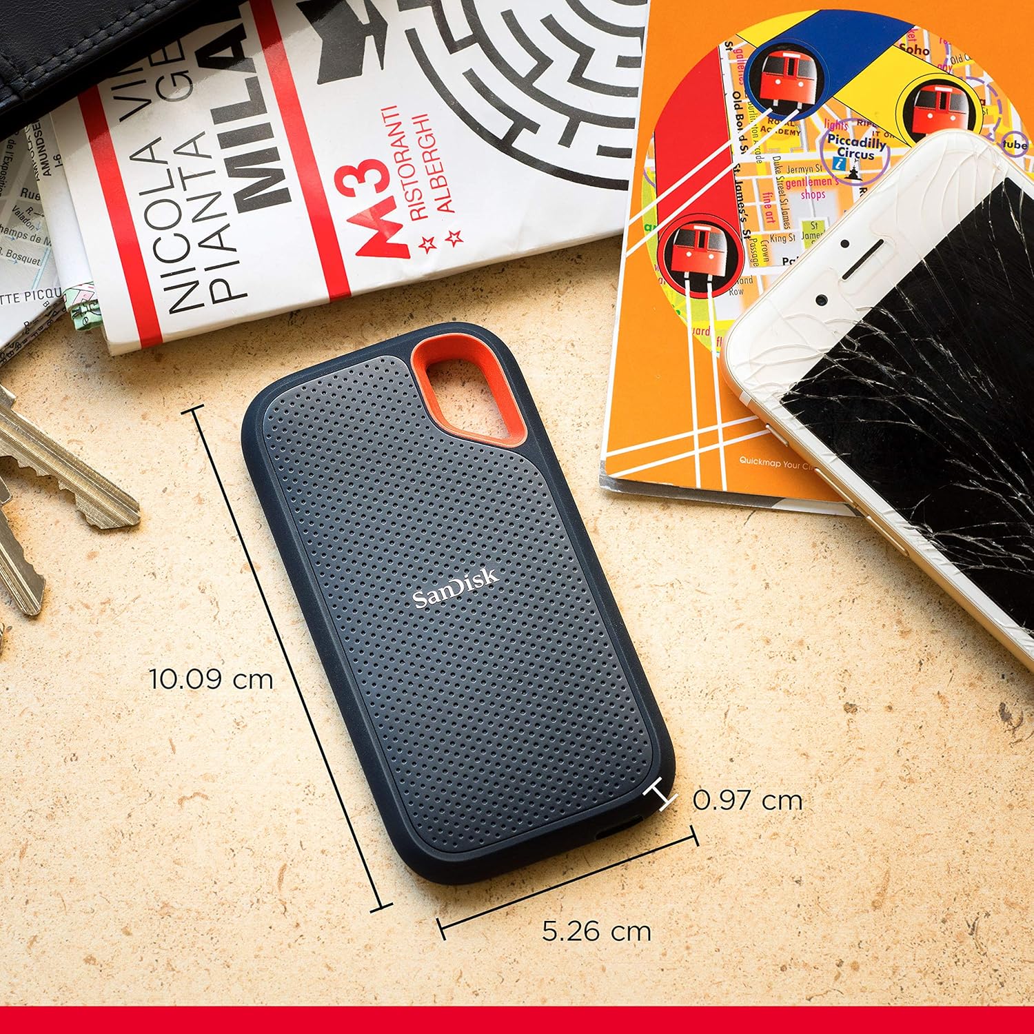 SanDisk Extreme Portable SSD USB-C, Solid State Drive up to 1050MB/s for Fast Storage and Backup - Image 6