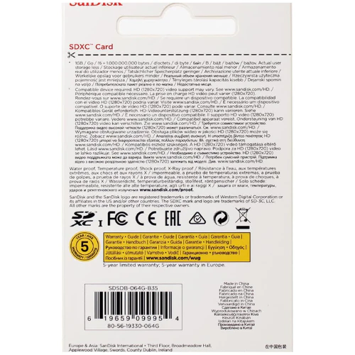 SanDisk SDXC Class 4 SD Memory Card – C4, Everyday Storage Compatible - Image 3