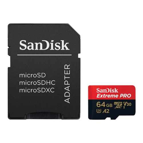 SanDisk Extreme PRO microSDXC UHS-I Memory Card with SD Adapter – U3, A2, C10, 4K UHD - Image 3
