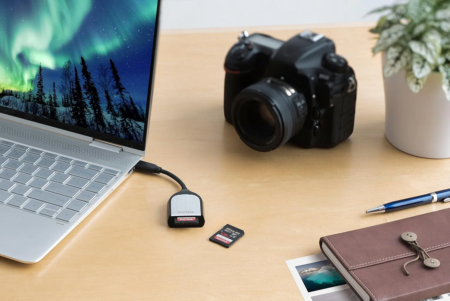 SanDisk Extreme PRO SD UHS-II USB-C, High Speed SD Card Reader - Image 4
