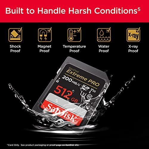 SanDisk Extreme PRO SDXC UHS-I SD Memory Card – U3, V30, C10, 4K UHD Compatible - Image 32