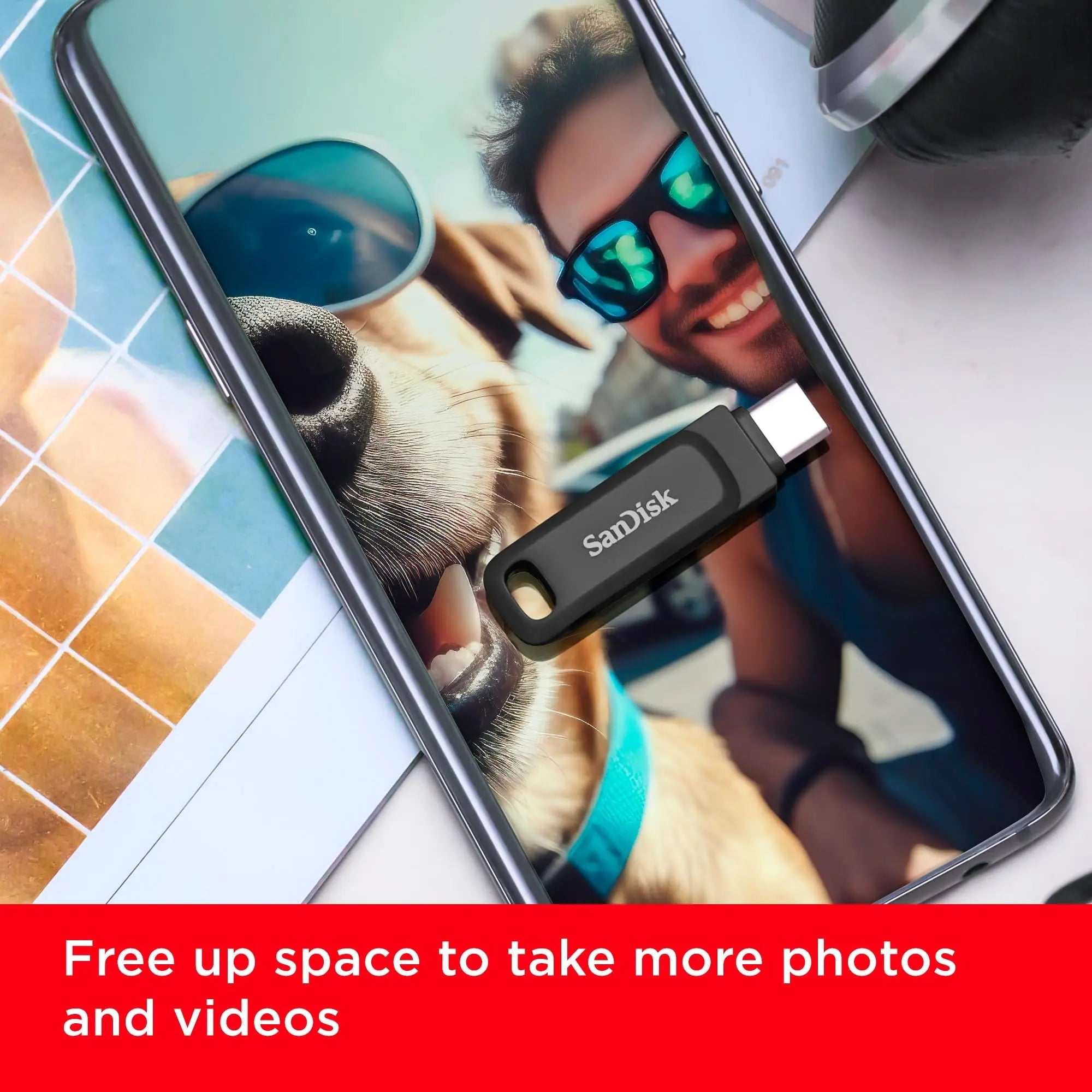SanDisk Ultra Dual Drive Go USB Type-C, Flash Drive for Smartphones, Tablets and USB-C Devices - Image 3