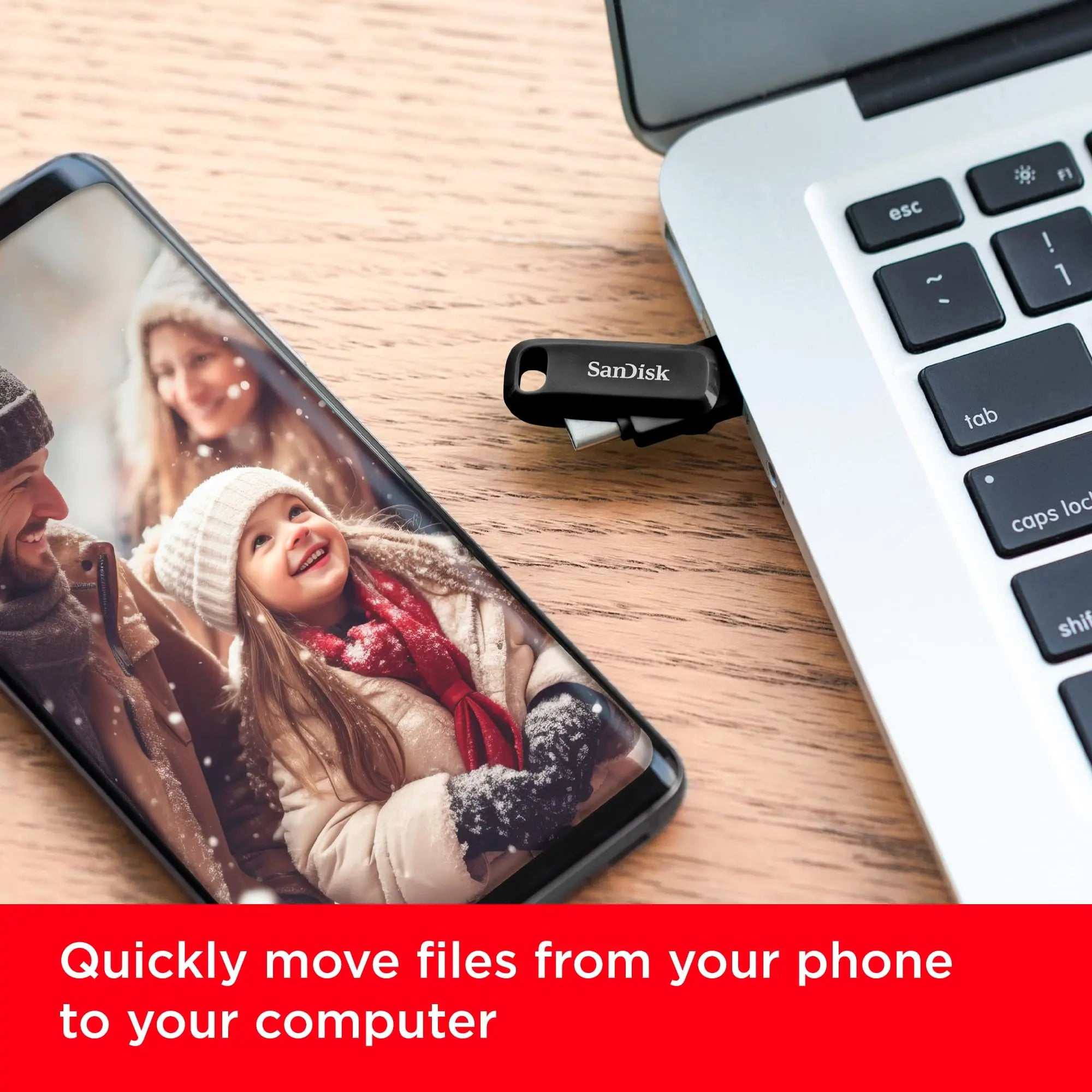 SanDisk Ultra Dual Drive Go USB Type-C, Flash Drive for Smartphones, Tablets and USB-C Devices - Image 5