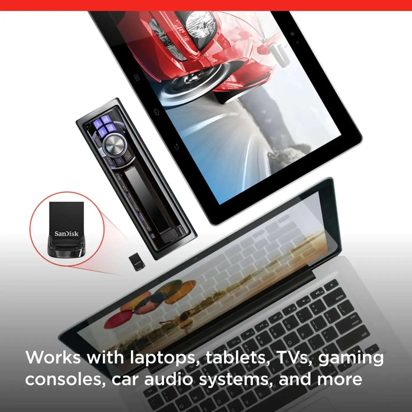 SanDisk Ultra Fit USB 3.2 Gen 1, Flash Drive for Compact File Storage and High Speed Transfers - Image 6